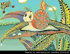 小猴子诺诺的插画画廊展厅