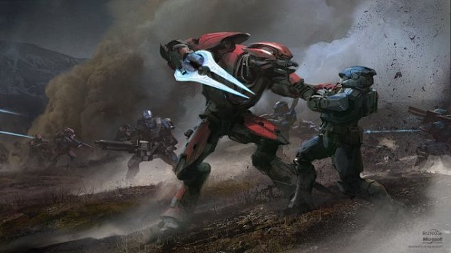 Halo Reach UI illust...