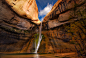 小牛溪瀑布，美国犹他州