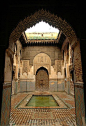 ancient courtyards morocco... brought the beauty of moorish-spanish architecture that i love