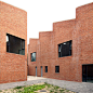 Knowspace builds brick artists' studios and<br /> homes around a communal courtyard