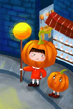 西方节日万圣节海报宣传模板