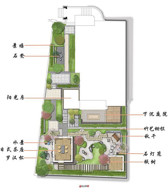 日式平面图