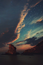 "Want is to live in a high level! The life God dreamed for all of us!" (Quero mais é viver em um plano elevado. A vida que Deus sonhou pra todos nós!) Sunset & Stars: 