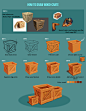 Game Design Tutorial: Wood Crate : How to draw wood crate