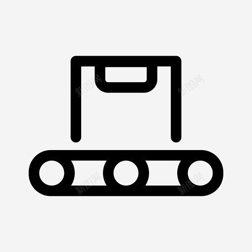 传送带自动化配送 标志 UI图标 设计图片 免费下载 页面网页 平面电商 创意素材