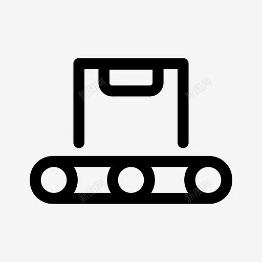 传送带自动化配送 标志 UI图标 设计图片 免费下载 页面网页 平面电商 创意素材-花瓣网