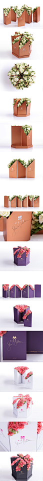 国外鲜花包装设计/鲜花品牌设计/鲜花礼盒包装设计欣赏,鲜花礼盒包装图片，国外鲜花包装设计欣赏，国外包装图-来源于品牌设计网