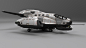 Bishop Dropship, Michael Herm : This is the latest edition to the chess based mecha/space series of 1/35 scale resin kits at Industria Mechanika.
Check out the release announcement if you're interested in hobby resin kits:
http://industriamechanika.com/bl