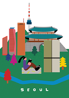 奈菲兔采集到daye kim插画