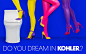 Do You Dream in Kohler? : Kohler Ad campaign