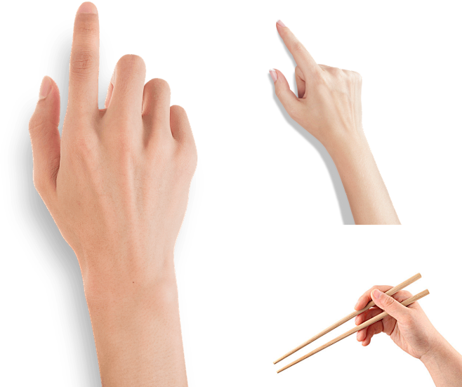 手指素材#手拿筷子动作#小素材#小元素