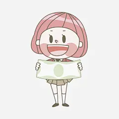 手绘女孩免抠素材_新图网 https://ixintu.com 卡通 大笑 女孩 学生 孩子 张嘴 微笑 手绘 水彩