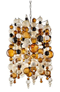 I love this hand blown Murano glass chandelier! It is part of the Otium Collection by Allan Knight.