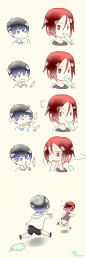 腐ree、凛遥、松冈凛、七濑遥 #二次元#