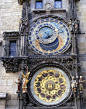 【布拉格市中心】 占星时钟，美丽中透着神秘。