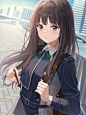 【插画美图】冷淡的泷奈和活泼的锦木千束你喜欢吗？《Lycoris Recoil》动漫同人插画推荐 P站美图-第1张