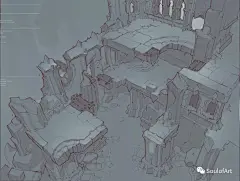 全是干货！白嫖党福音 -《暗黑血统：创世纪》场景设计分享