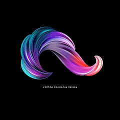 2019潮流渐变时尚背景抽象化底纹液态AI矢量分层素材