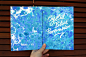 Crystal Blue Persuasion : Marbled Notebooks