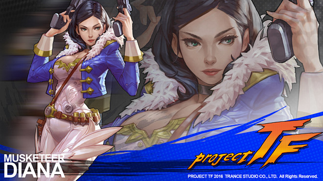 Musketeer Diana, Jon...