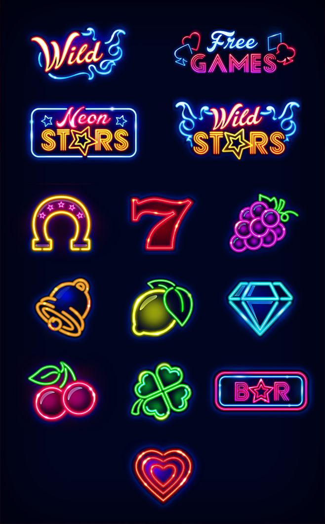 Neon Stars Slot Mach...
