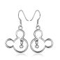 Disney Discovery- Mickey Mouse Dangle Earrings