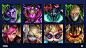 League of Legends - Champion Illustration Icons