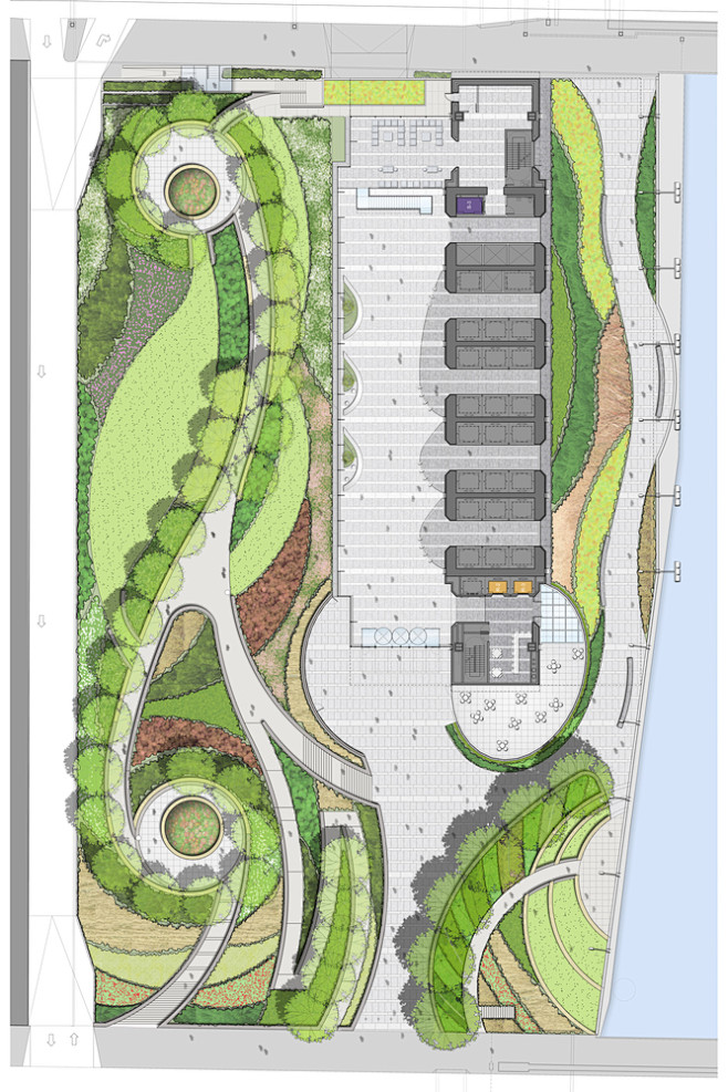 钉入大地的建筑：150 North Ri...