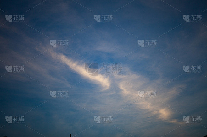 晚上的天空
