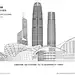 香港建筑线稿图片