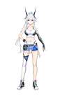 机械少女企划 少女系列立绘可长期合作 - 米画师