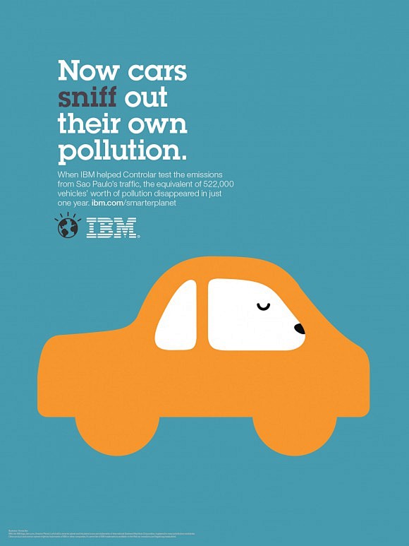 “智慧的地球”是奥美为IBM策划的广告运...