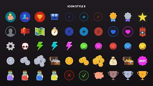 2D Icons - Total Pac...