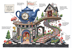 丢弃的废稿 | 奇幻森林梦境美陈概念 - 小红书