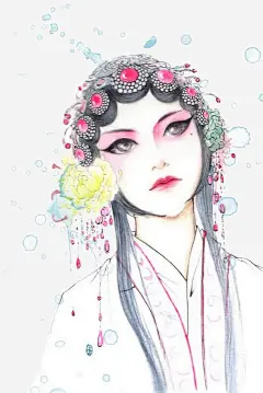 花旦高清素材 页面网页 平面电商 创意素材 png素材