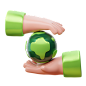 Water Management 3D Icon