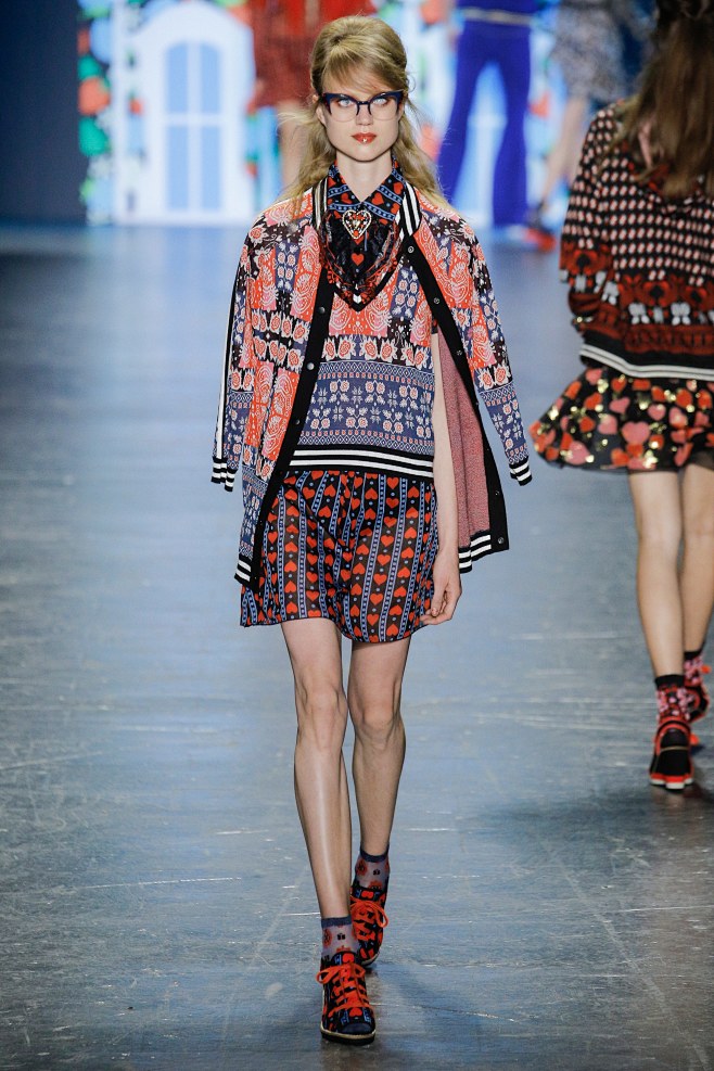 Anna Sui Spring 2017...