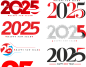 2025艺术字蛇年新年数字设计创意简约字体png免抠图标ai矢量素材(44)