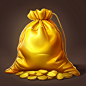 longtu2_Game_icon_a_sack_satin_fabric_yellow_and_silver_combina_a719a8a8-655c-46e4-bac4-6df5d9542e80