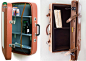 旧皮箱的再利用项目  旧行李箱在家居生活中的手工DIY创意制作图片教程