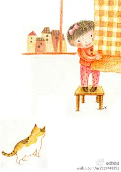 【插画师暖铅笔的插画】------ 捉迷藏