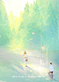 微光_画画的在野__插画师作品_涂鸦王国gracg.com