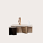 GEO Console Tables Christophe Delcourt Designer Furniture Sku: 008-230-10493