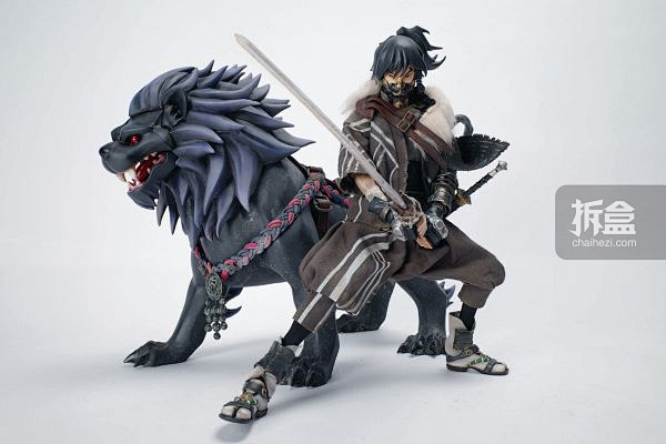 AX2 STUDIO《犬与猿》黑衣剑士剑...
