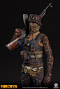 Far Cry 6 - Matias, Chad Emond : Matias from Far Cry 6. This was the first character I got the work on when I started on the project. I was responsible for modelling and texturing the head, torso, shoes and accessories. The hair was made by Ubisoft Shangh