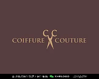 剪刀LOGO精选合集#理发店#美发#剪头发#发型师洗剪吹#标志设计 (58)