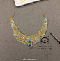 #法国传统珠宝手绘# #珠宝手绘#  YING ZHANG PARIS工作室-------------学生作。<br/>法国传统珠宝手绘起源十分早，最早出现在很多皇权贵族的油画中，后来Cartier，Chaumet，Mellerio等众多珠宝品牌初建，专门为皇家和贵族定制珠宝首饰，这时出现了珠宝设计手稿。所以法国是珠宝手绘的规则制定者，而一向对 ​​​​...展开全文c