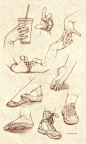 Hands Feet and Shoes by =ArandaDill on deviantART: 