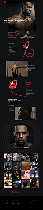 004 beats homepage campaign